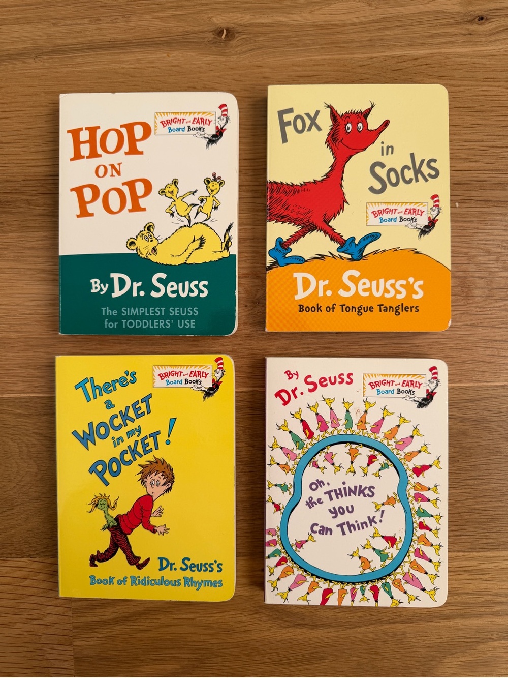 Dr. Seuss Small Board Books - Set of 4